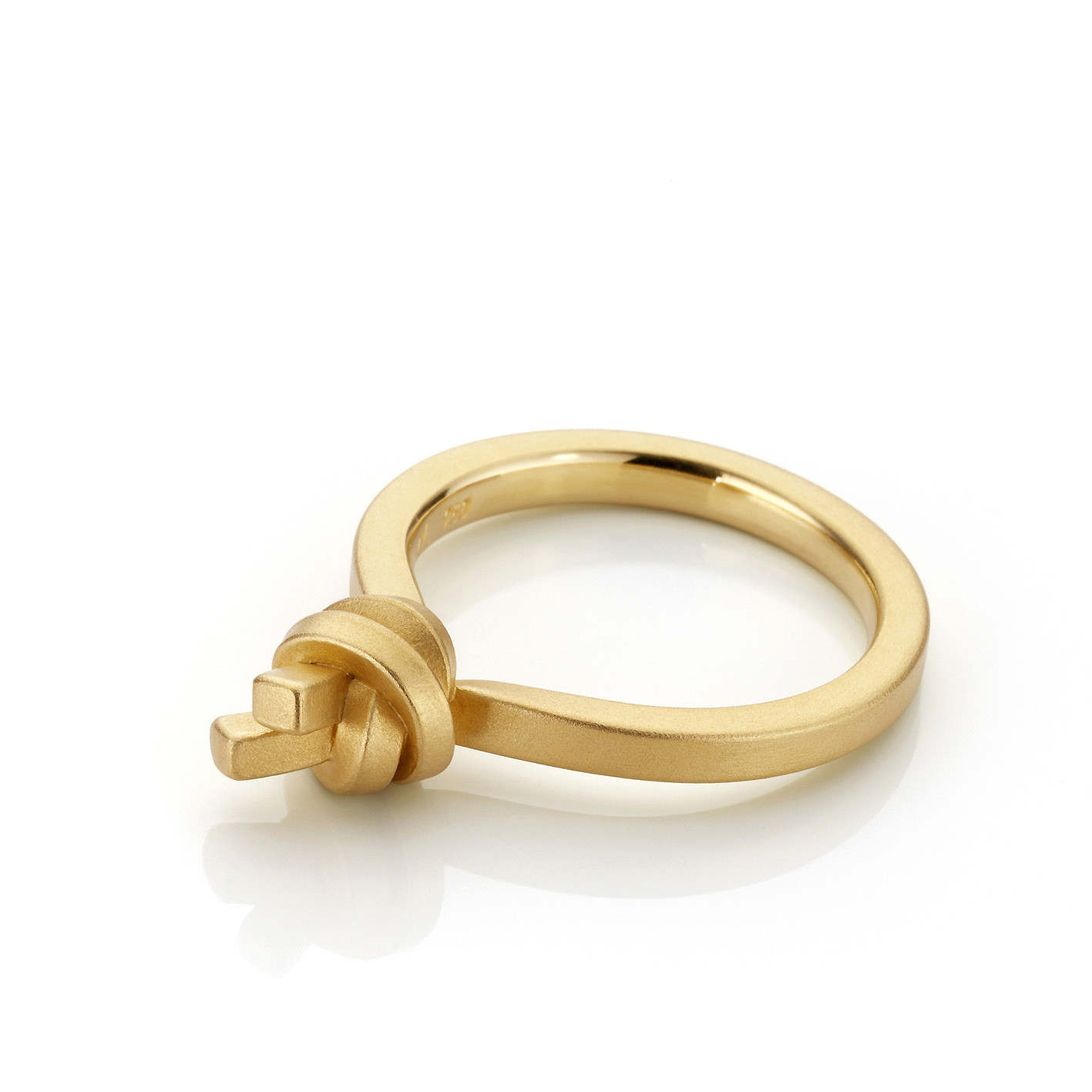 Ring Überhandknoten ineinander-1